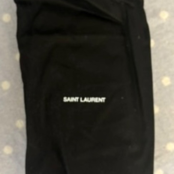 CASSANDRE MATELASSÉ LARGE FLAP WALLET IN GRAIN DE POUDRE LEATHER - Saint Laurent - Picture 6 of 8